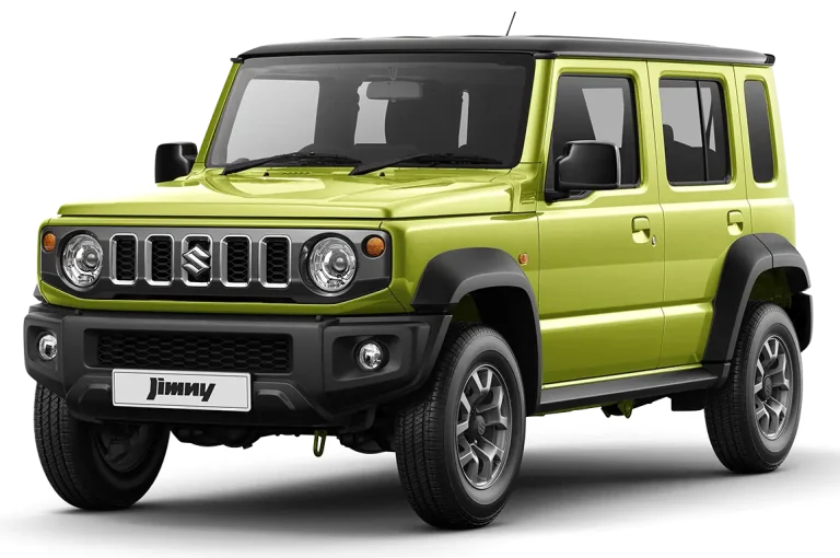 KINETIC YELLOW 2 + PEARL BLUISH BLACK 4 (5 DOORS)